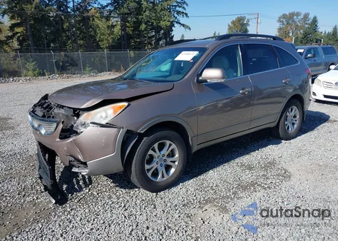 2011 Hyundai Veracruz Gls from USA, damaged, VIN KM8NUDCC4BU155231